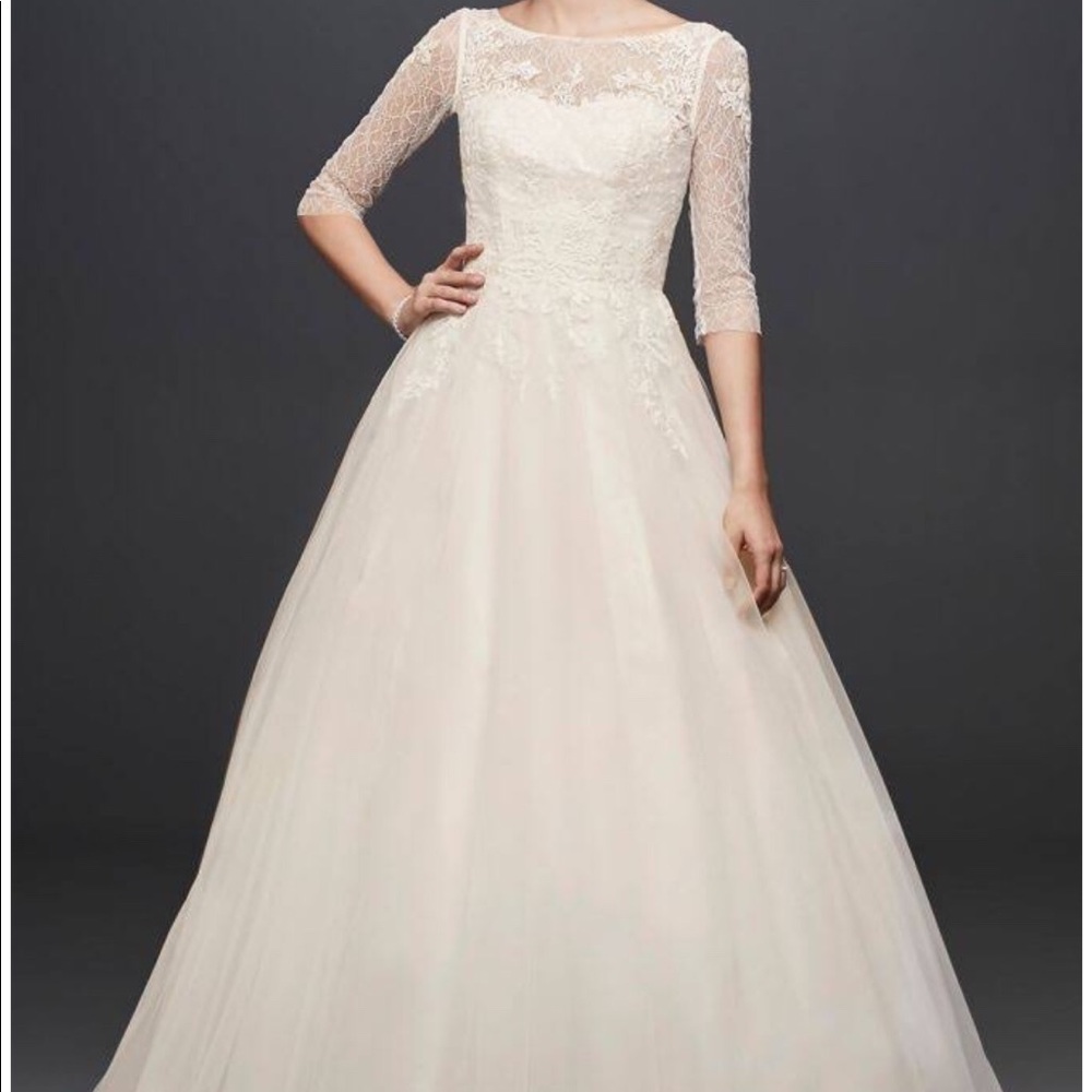 David’s Bridal gown